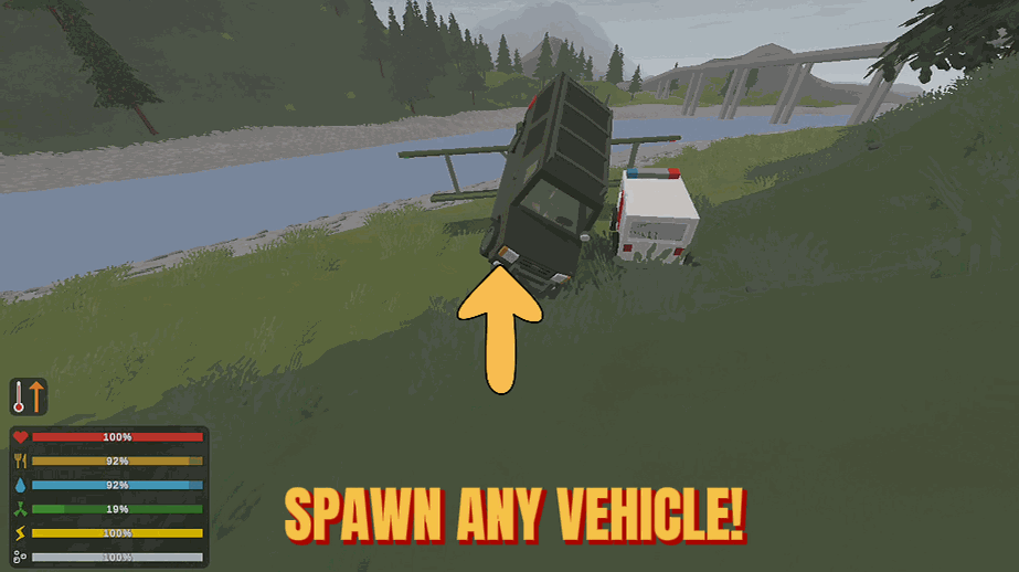 Unturned — Vehicle Spawner (screenshot 2)